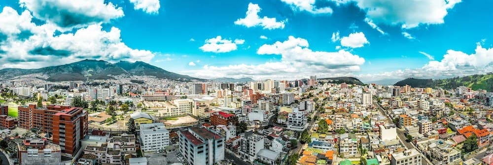 Quito view, Ecuador